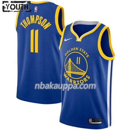 Golden State Warriors Klay Thompson 11 Nike 2019-2020 Icon Edition Pelipaidat Swingman - Lasten